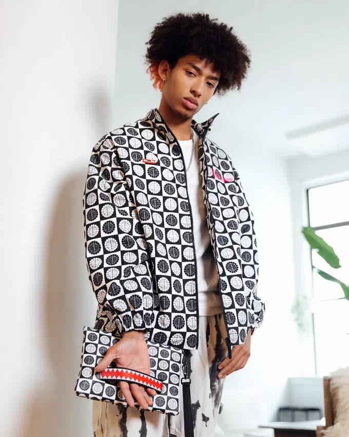 POODLE CHECK RON ENGLISH COLLAB Τσαντάκια Pochette