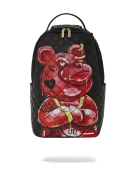 QUILT ΧΕΙΡΟΠΟΙΗΤΟ ΣΑΚΙΔΙΟ Πλάτης DIABLO BEAR (DLXV)