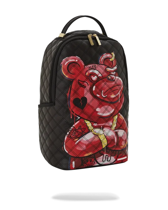 QUILT ΧΕΙΡΟΠΟΙΗΤΟ ΣΑΚΙΔΙΟ Πλάτης DIABLO BEAR (DLXV)