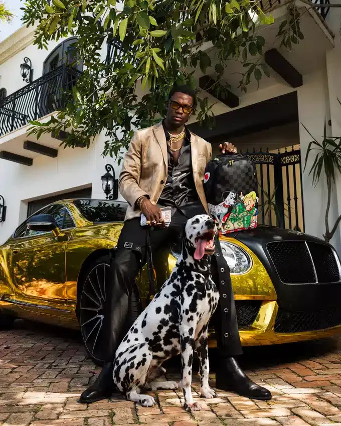 RICHIE RICH PAINT THE SHARK GOLD Σακίδιο Πλάτης