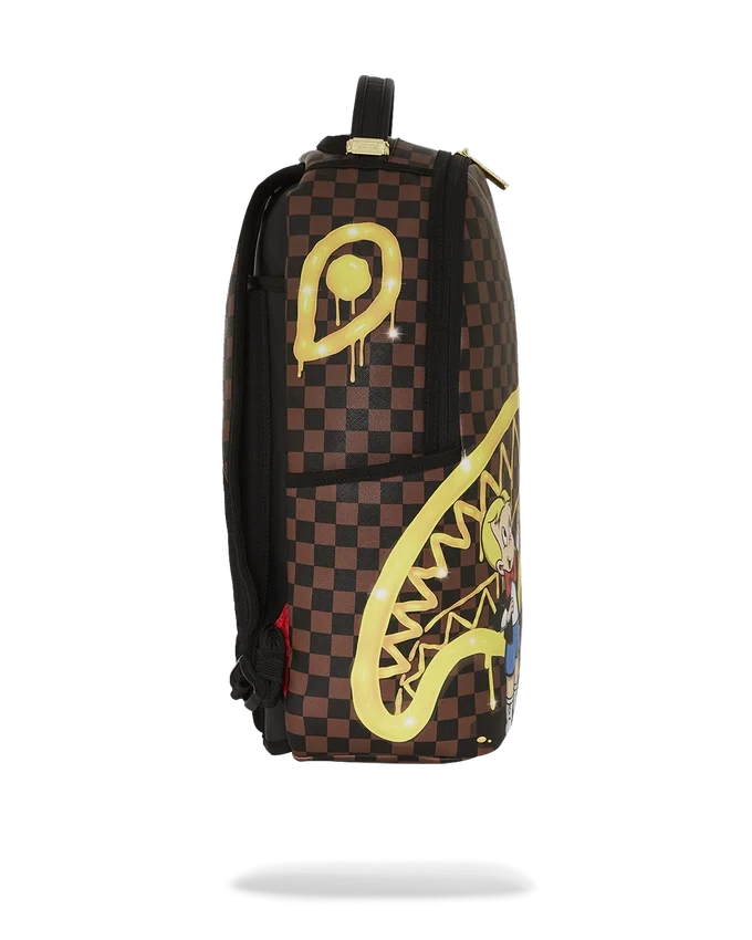 RICHIE RICH PAINT THE SHARK GOLD Σακίδιο Πλάτης