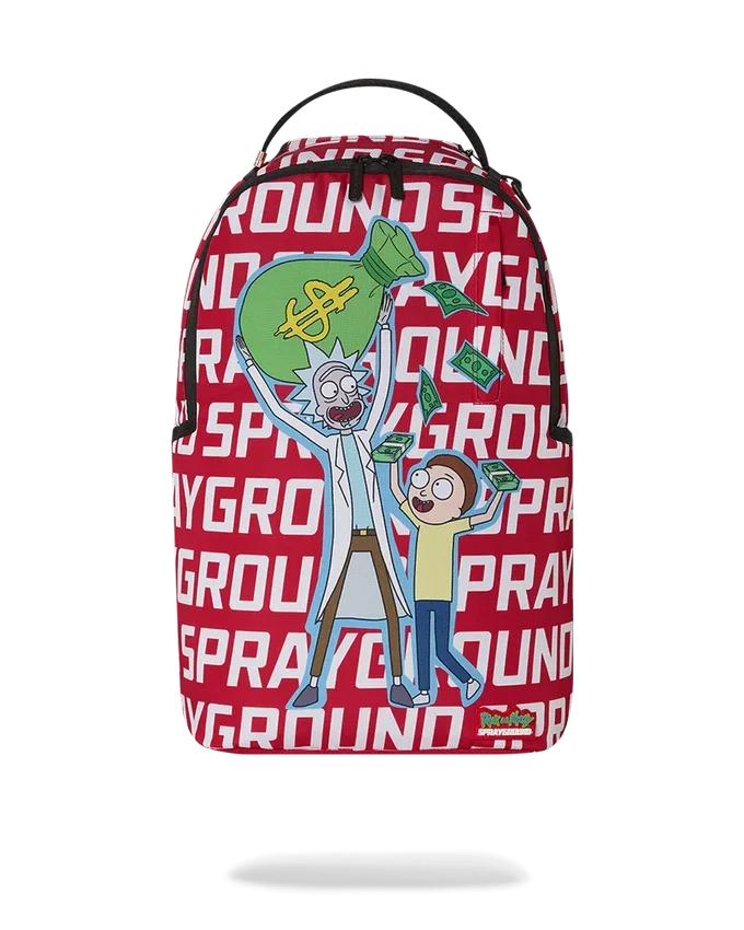 RICK & MORTY THE WORLD IS MINE Σακίδια Πλάτης DLXSR