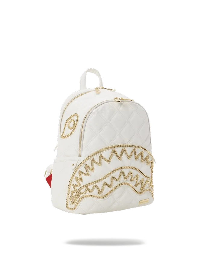 RIVIERA LE BLANC GOLD CHAIN Shark SAVAGE Σακίδιο Πλάτης