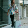 ROSE ALL DAY LA PALAIS SHARKNAUTICS Αποσκευή χείας με σκληρό κέλυφος