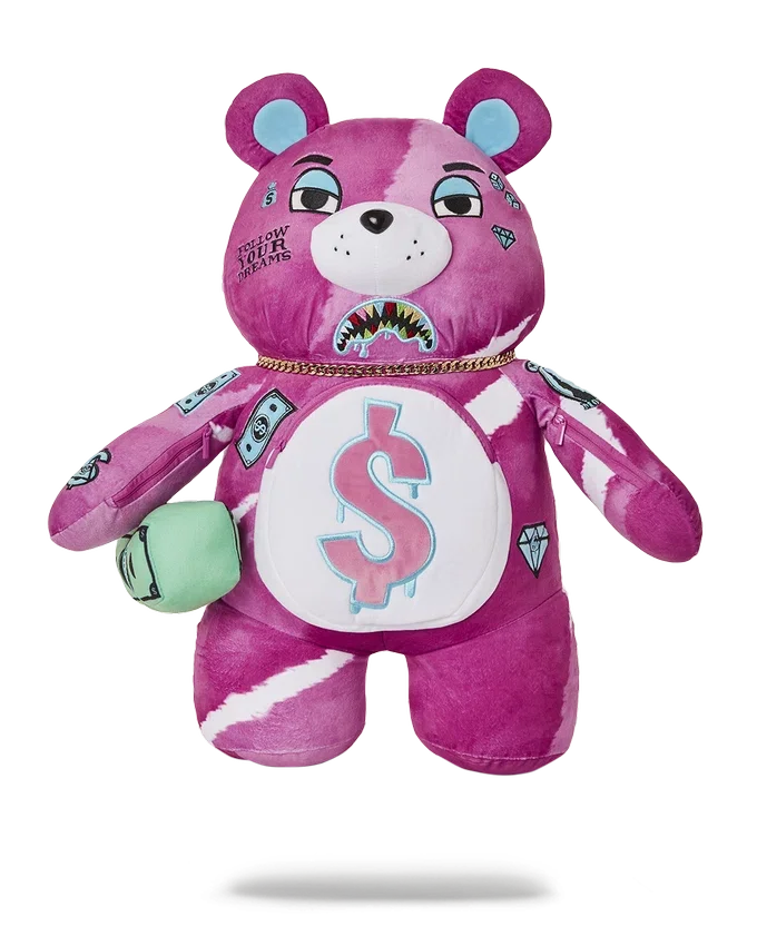 ΡΟΖ ΠΑΝΚ MONEYBEAR TEDDYBEAR Σακίδια Πλάτης