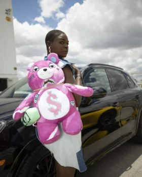 ΡΟΖ ΠΑΝΚ MONEYBEAR TEDDYBEAR Σακίδια Πλάτης