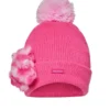 ΡΟΖ ΣΚΟΥΦΙ PUFF BEANIE ΜΕ ΜΙΚΡΟ ΑΡΚΟΥΔΑΚΙ