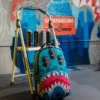 Σακίδια Πλάτης DRIPS SHARKS από τη συνεργασία με τον καλλιτέχνη JORGE RODRIGUEZ
