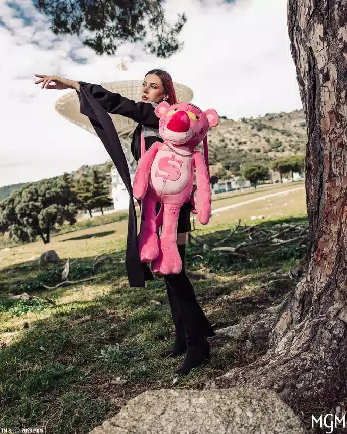 Σακίδια Πλάτης «UP TO NO GOOD Teddy Bear» της ΡΟΖ ΠΑΝΘΕΡΑΣ
