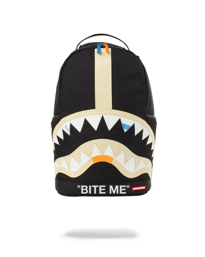 Σακίδιο Πλάτης BITE ME SHARK (ΜΑΥΡΟ)