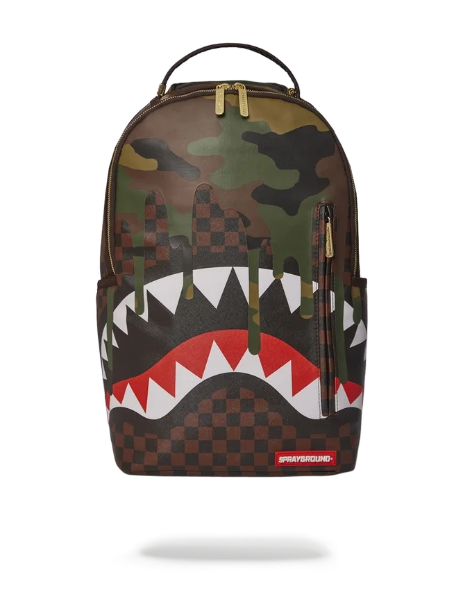 ΣΑΚΙΔΙΟ ΠΛΆΤΗΣ CAMO DRIP SHARKS IN PARIS (DLXV)