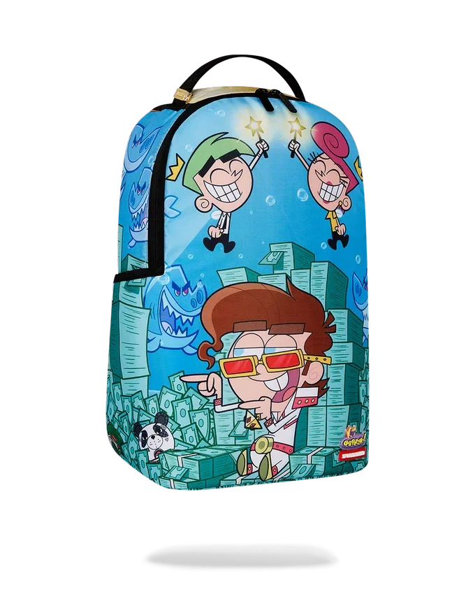 ΣΑΚΙΔΙΟ ΠΛΆΤΗΣ FAIRLY ODD PARENTS: CASH THRONE: TIMMY TAKEOVER DLX Σακίδια Πλάτης
