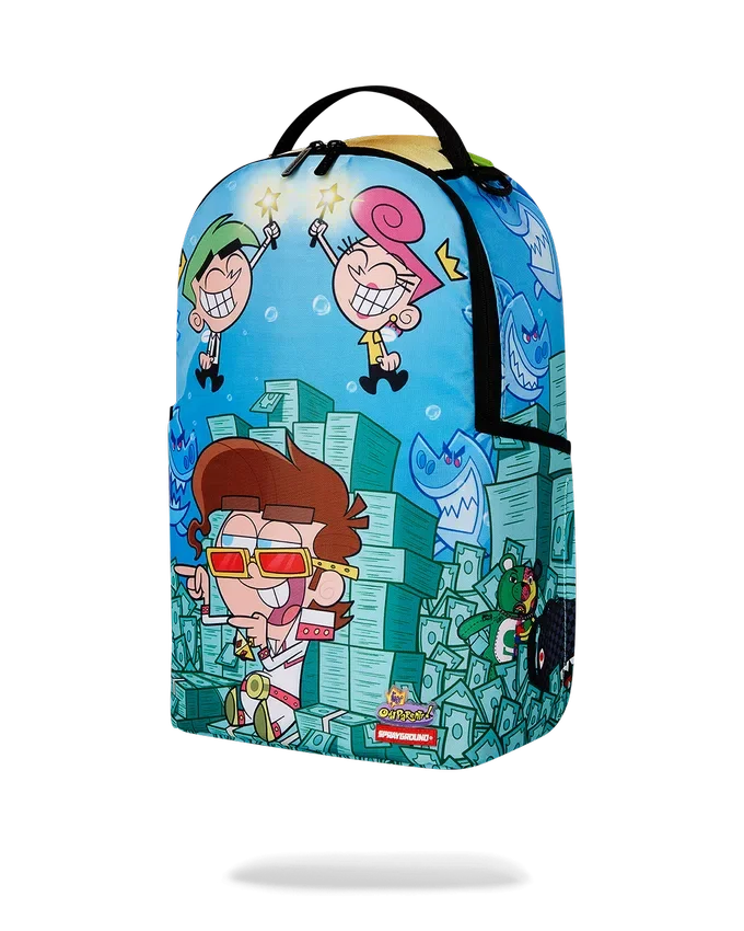 ΣΑΚΙΔΙΟ ΠΛΆΤΗΣ FAIRLY ODD PARENTS: CASH THRONE: TIMMY TAKEOVER DLX Σακίδια Πλάτης