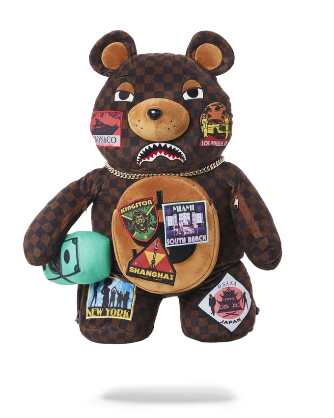 ΣΑΚΙΔΙΟ ΠΛΆΤΗΣ GLOBAL MOGUL MONEYBEAR TEDDYBEAR