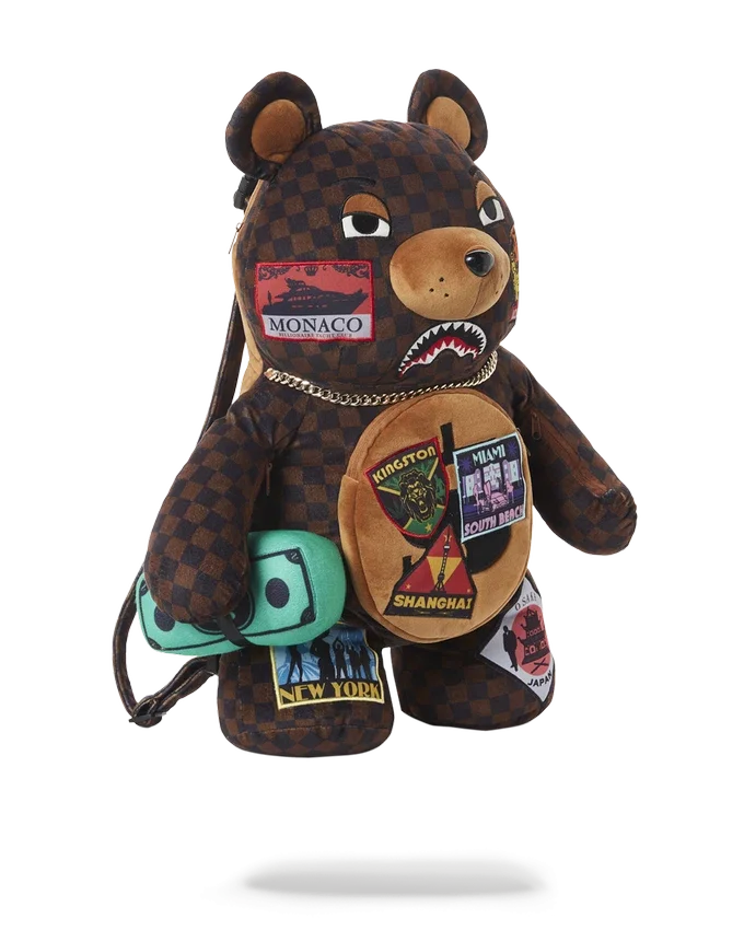 ΣΑΚΙΔΙΟ ΠΛΆΤΗΣ GLOBAL MOGUL MONEYBEAR TEDDYBEAR