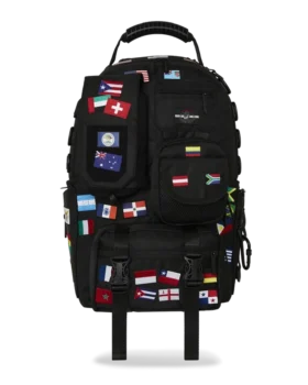 ΣΑΚΙΔΙΟ ΠΛΆΤΗΣ JAMES FIRST CLASS GLOBAL FLAGS SPECIAL OPS CARGO