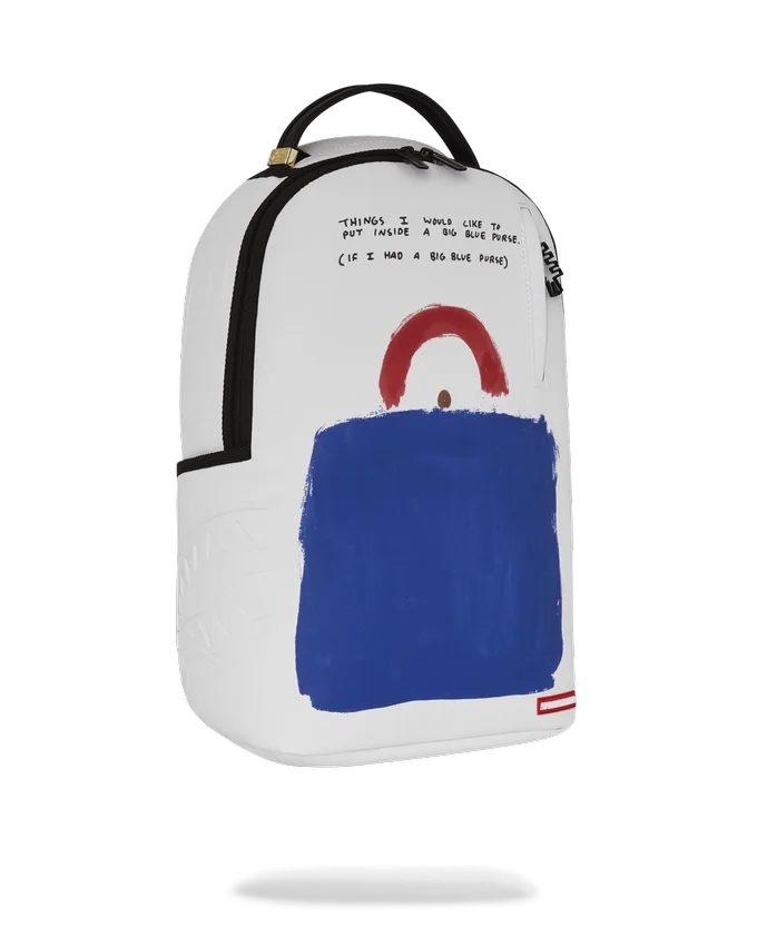 ΣΑΚΙΔΙΟ ΠΛΆΤΗΣ KEITH HARING BIG BLUE PURSE ART Σακίδια Πλάτης