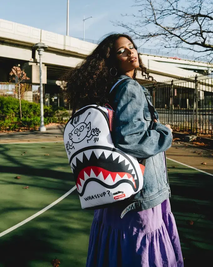Σακίδιο πλάτης KEITH HARING WHASSUP ALIEN DLX