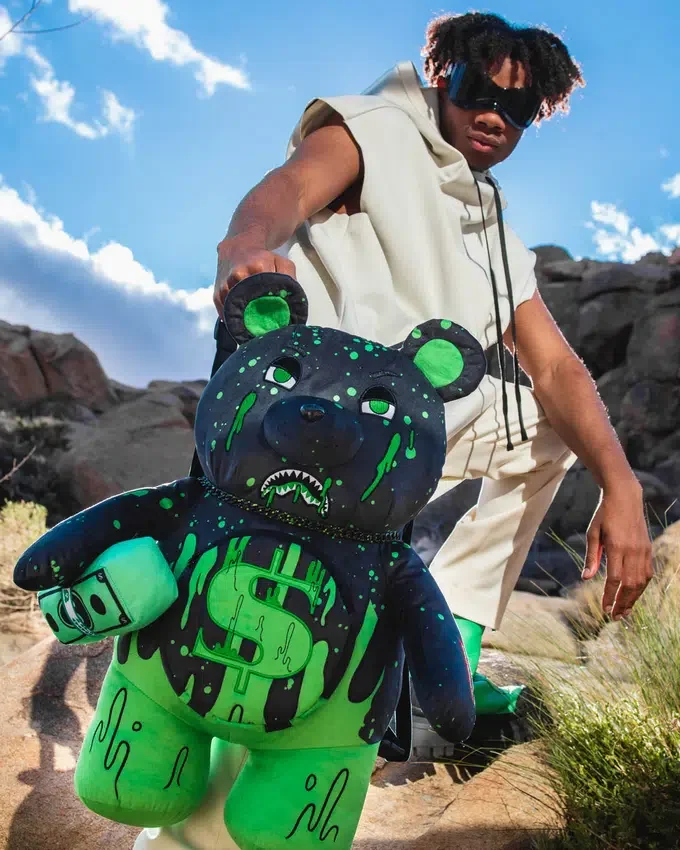 Σακίδιο πλάτης με αρκουδάκι «Drip Bear Moneybear»