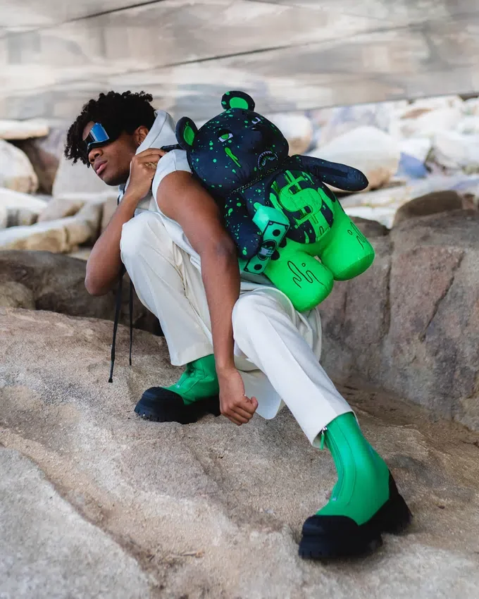 Σακίδιο πλάτης με αρκουδάκι «Drip Bear Moneybear»