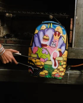 Σακίδιο Πλάτης με το Spongebob, τον Κράμπι Κινγκ και τον Πάτρικ