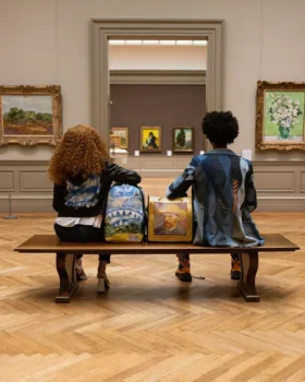 ΣΑΚΙΔΙΟ ΠΛΆΤΗΣ «MET VAN GOGH WHEAT FIELD WITH CYPRESSES»