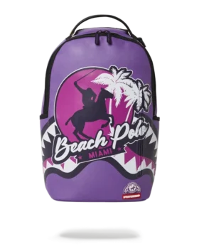 ΣΑΚΙΔΙΟ Πλάτης MIAMI BEACH POLO COLLAB (DLXV-PURPLE)