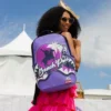 ΣΑΚΙΔΙΟ Πλάτης MIAMI BEACH POLO COLLAB (DLXV-PURPLE)