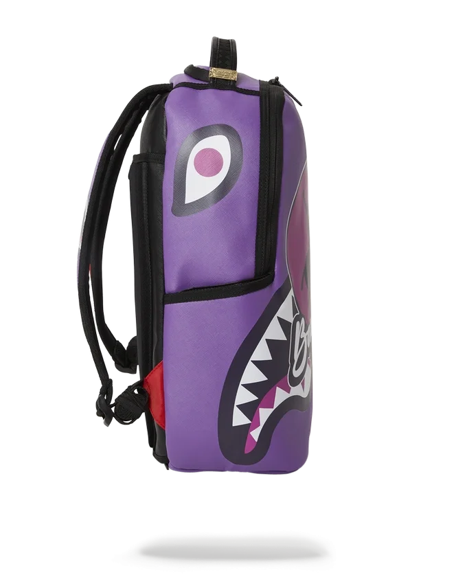 ΣΑΚΙΔΙΟ Πλάτης MIAMI BEACH POLO COLLAB (DLXV-PURPLE)