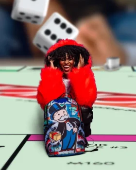 Σακίδιο Πλάτης «MONEY MOVES» από το MONOPOLY