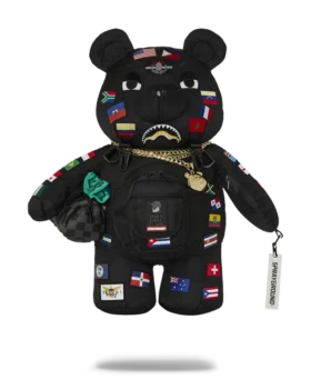 ΣΑΚΙΔΙΟ ΠΛΆΤΗΣ MONEYBEAR «JAMES FIRST CLASS GLOBAL FLAGS»