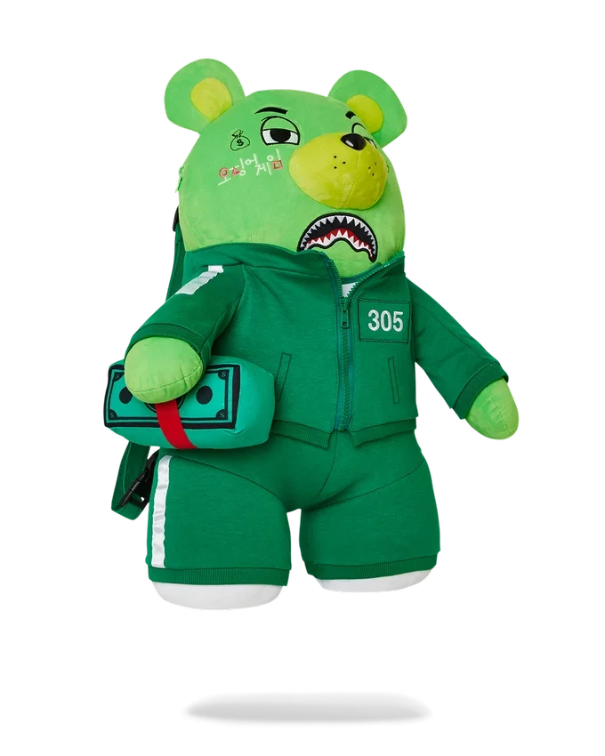 ΣΑΚΙΔΙΟ Πλάτης MONEYBEAR «SQUID GAME COLLAB CONTESTANT»