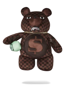 ΣΑΚΙΔΙΟ ΠΛΆΤΗΣ MONEYBEAR TEDDYBEAR ΜΕ ΛΕΝΤΙΚΟΥΛΑΡΙΚΑ ΕΦΕ