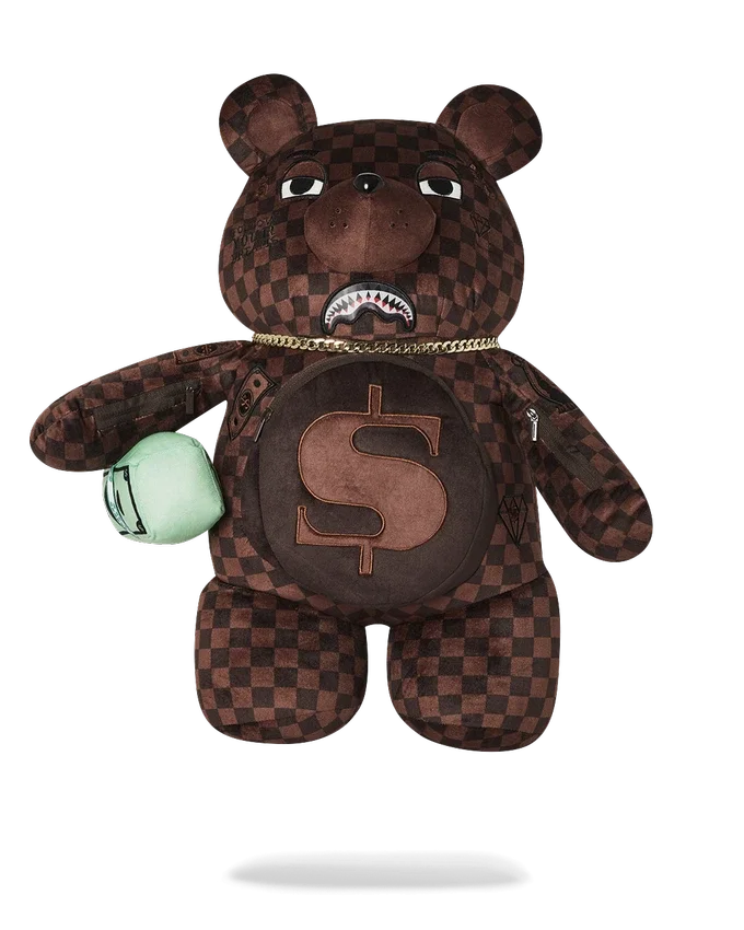 ΣΑΚΙΔΙΟ ΠΛΆΤΗΣ MONEYBEAR TEDDYBEAR ΜΕ ΛΕΝΤΙΚΟΥΛΑΡΙΚΑ ΕΦΕ