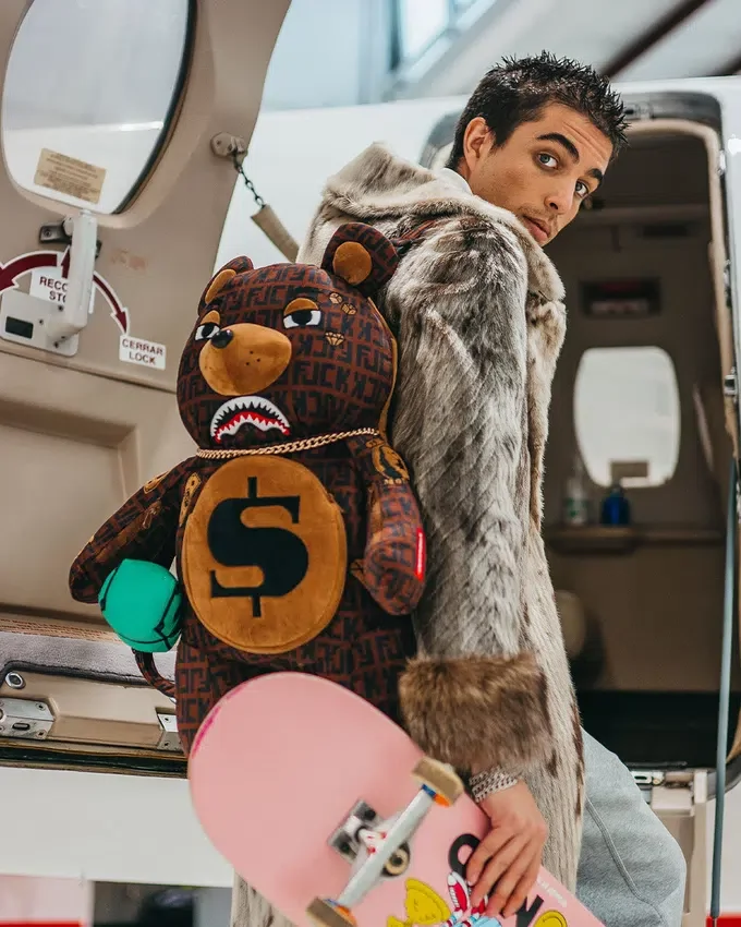 ΣΑΚΙΔΙΟ ΠΛΆΤΗΣ «OFFENDED MONEYBEAR» ΜΕ ΑΡΚΟΥΔΑ