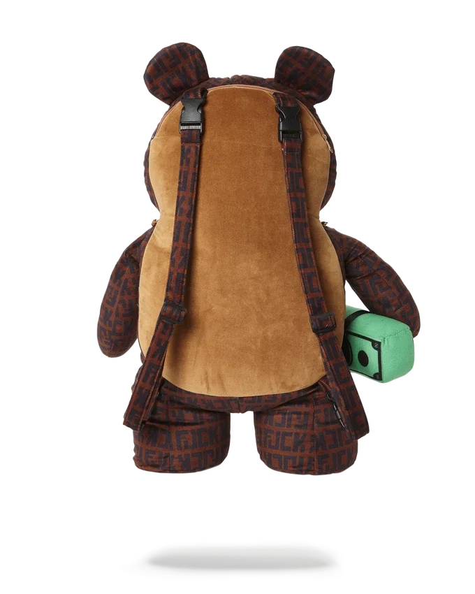 ΣΑΚΙΔΙΟ ΠΛΆΤΗΣ «OFFENDED MONEYBEAR» ΜΕ ΑΡΚΟΥΔΑ