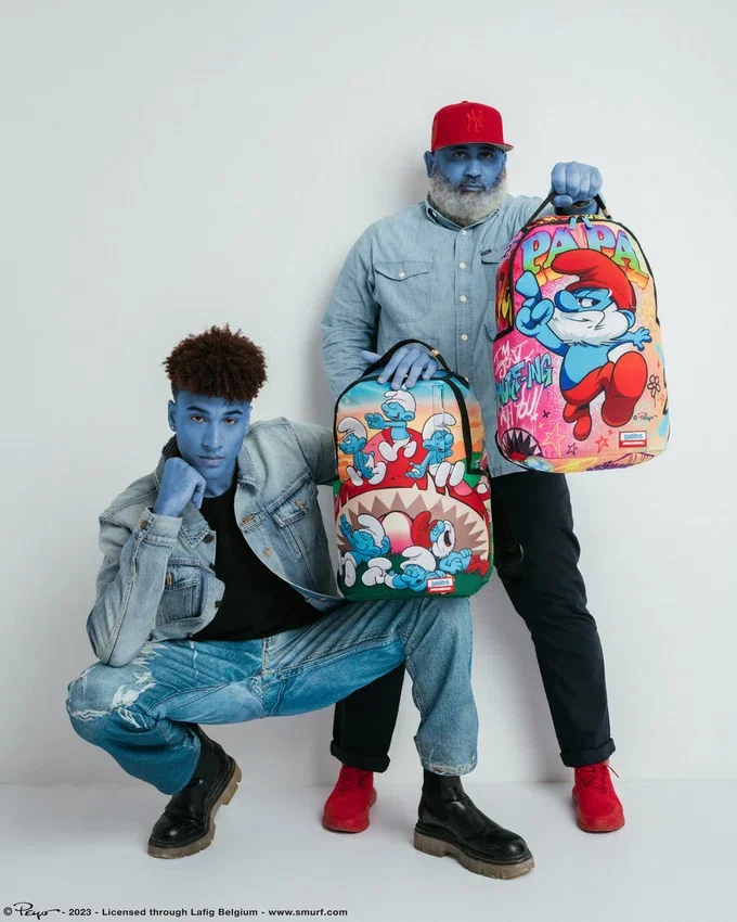 Σακίδιο Πλάτης PAPA SMURF ON THE RUN