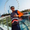 ΣΑΚΙΔΙΟ ΠΛΆΤΗΣ SHARK CENTRAL DENIM VENOM