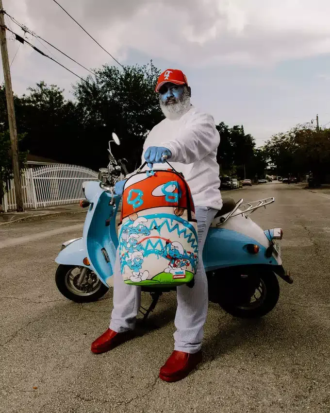 ΣΑΚΙΔΙΟ Πλάτης SMURFS ART PARTY