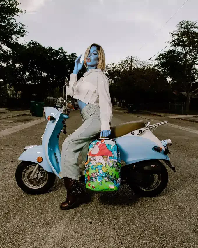 ΣΑΚΙΔΙΟ ΠΛΆΤΗΣ «SMURFS IN THE GARDEN»