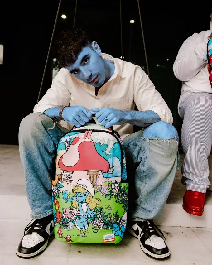 ΣΑΚΙΔΙΟ ΠΛΆΤΗΣ «SMURFS IN THE GARDEN»