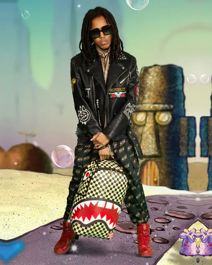 ΣΑΚΙΔΙΟ ΠΛΆΤΗΣ SPONGEBOB CHECKERED (DLXR)
