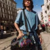 Σάκος DUFFLE Με κεντημένους δράκους