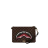 SAWTOOTH SHARKS IN PARIS CROSSOVER CLUTCH