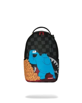 SESAME STREET COOKIE MONSTER STACK EM HIGH Μίνι Τσάντες DLX Σακίδια Πλάτης