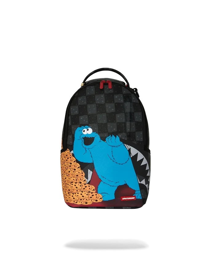 SESAME STREET COOKIE MONSTER STACK EM HIGH Μίνι Τσάντες DLX Σακίδια Πλάτης