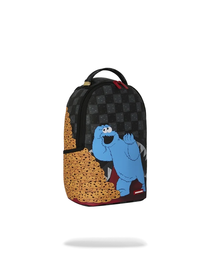 SESAME STREET COOKIE MONSTER STACK EM HIGH Μίνι Τσάντες DLX Σακίδια Πλάτης