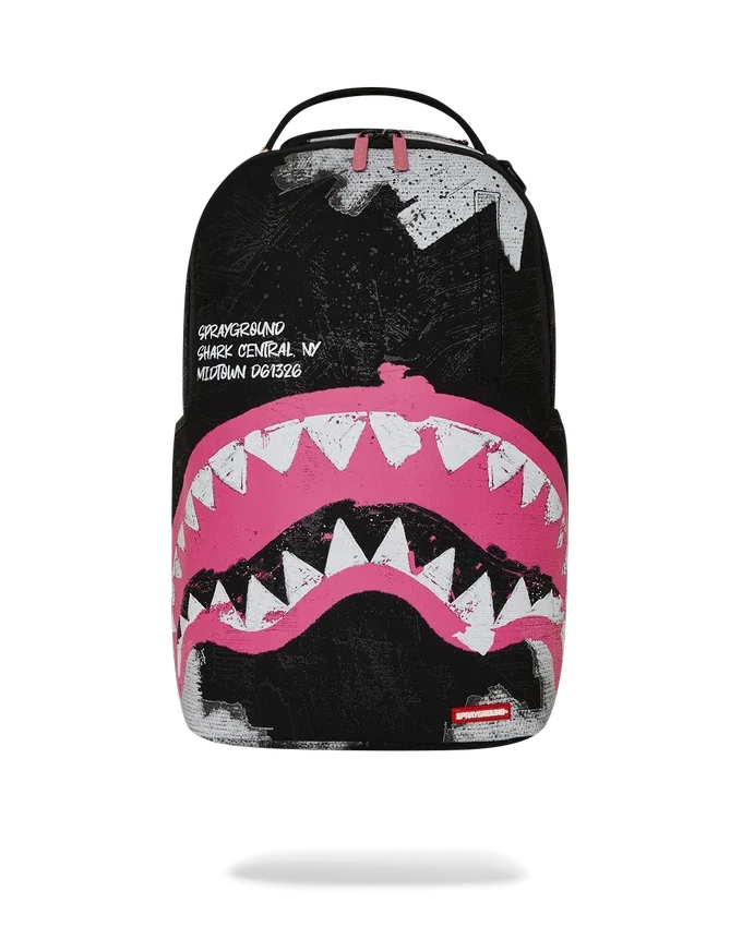 SHARK CENTRAL ACRYLIC ART DLX Σακίδια Πλάτης Από Βαμβακι