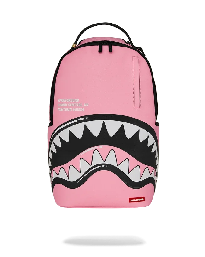 SHARK CENTRAL BUBBLE SHARK (ΡΟΖ) Σακίδιο Πλάτης