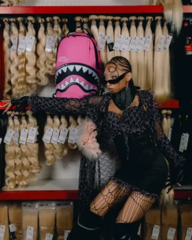 SHARK CENTRAL BUBBLE SHARK (ΡΟΖ) Σακίδιο Πλάτης